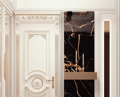 luxury-classic-interior-design-render-by-maryam-tavangar gerash project entrance