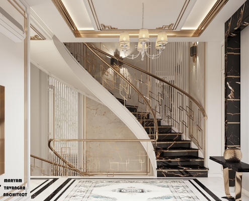 luxury-classic-interior-design-render-by-maryam-tavangar gerash project hall7