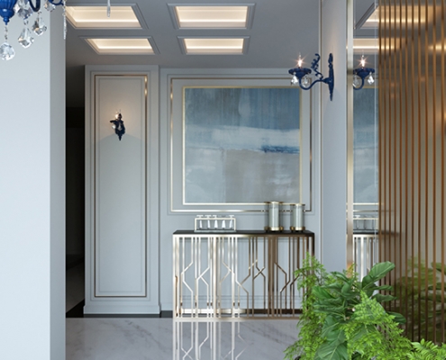 MaryamTavangar-3d-render luxury interior entrance design render 5